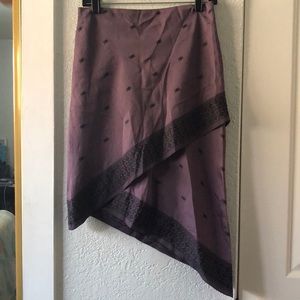 Free people purple skirt